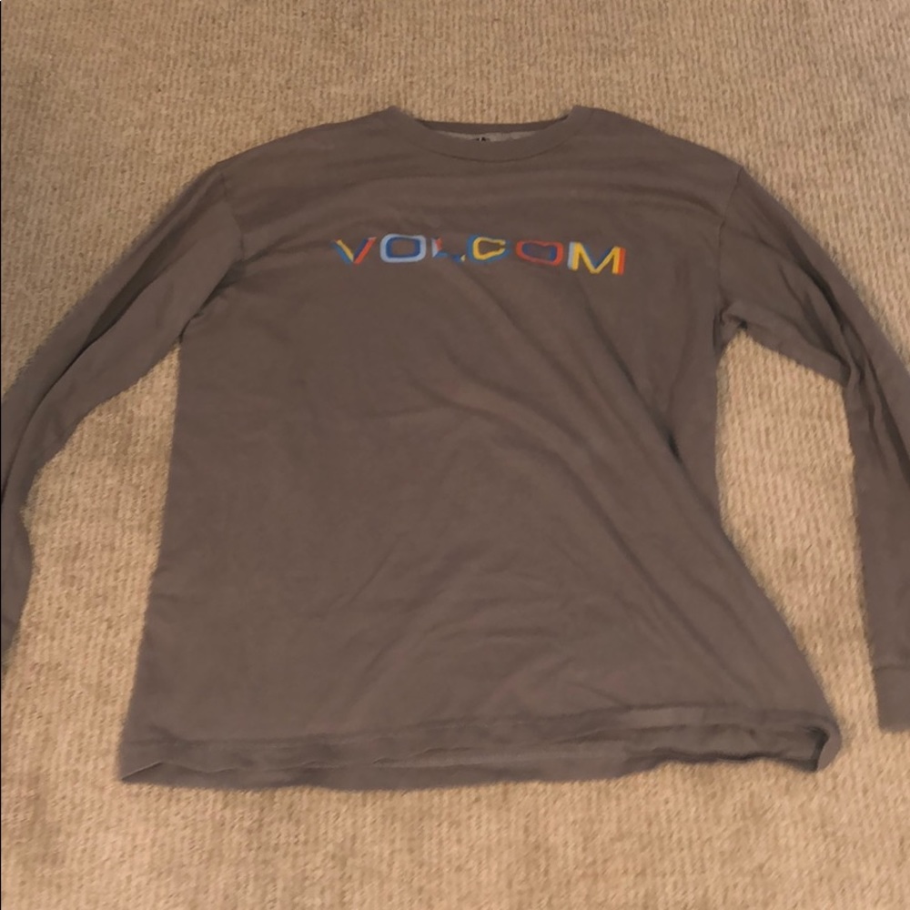 Grey Volcom long sleeve